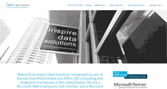 Desktop Screenshot of inspiredata.net